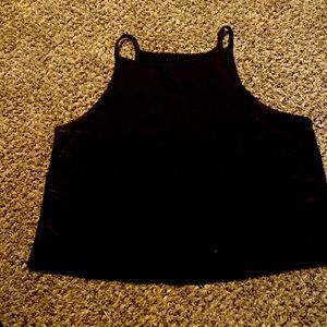 Black Crop Top